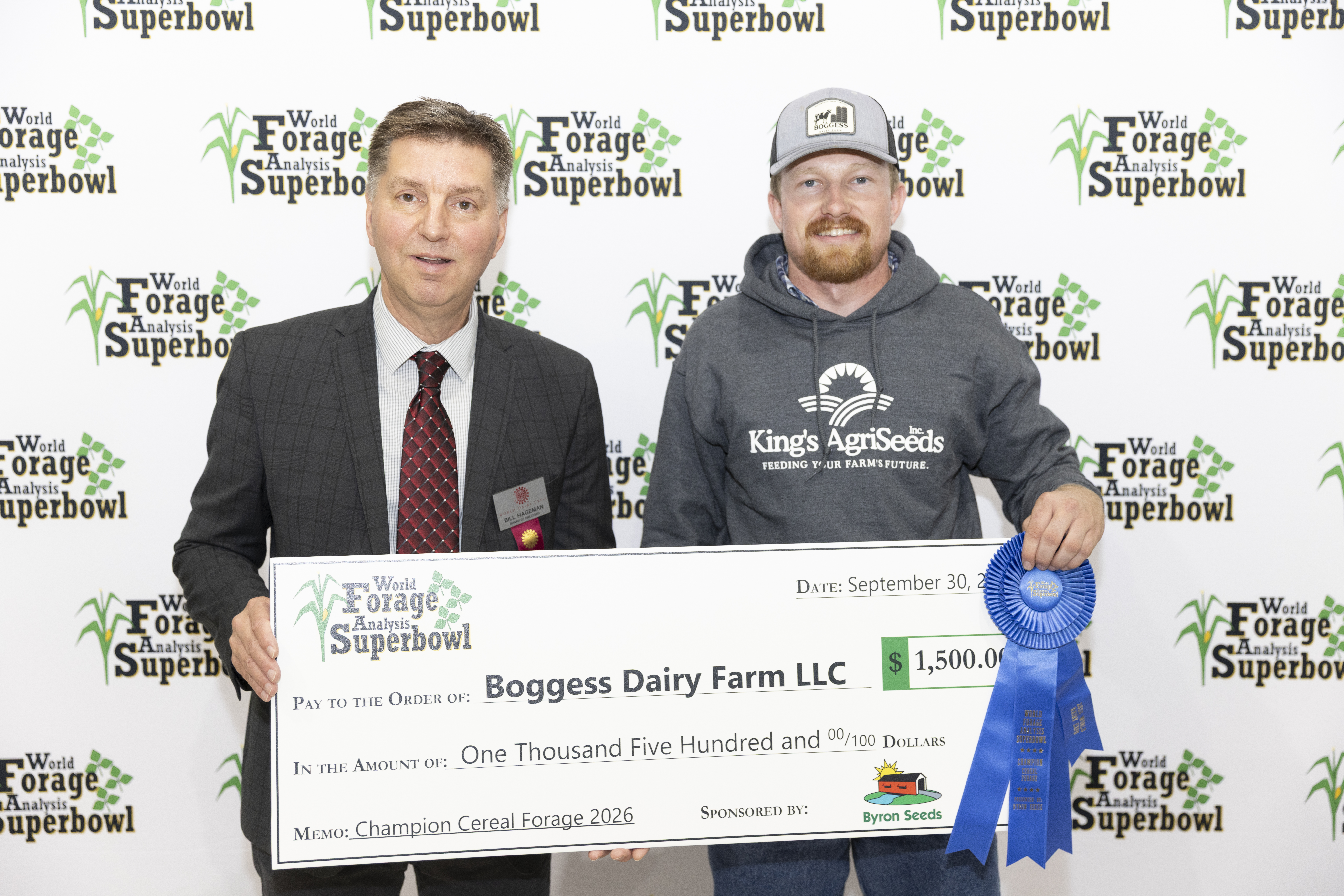 WFAS Champion Cereal Forage 2026