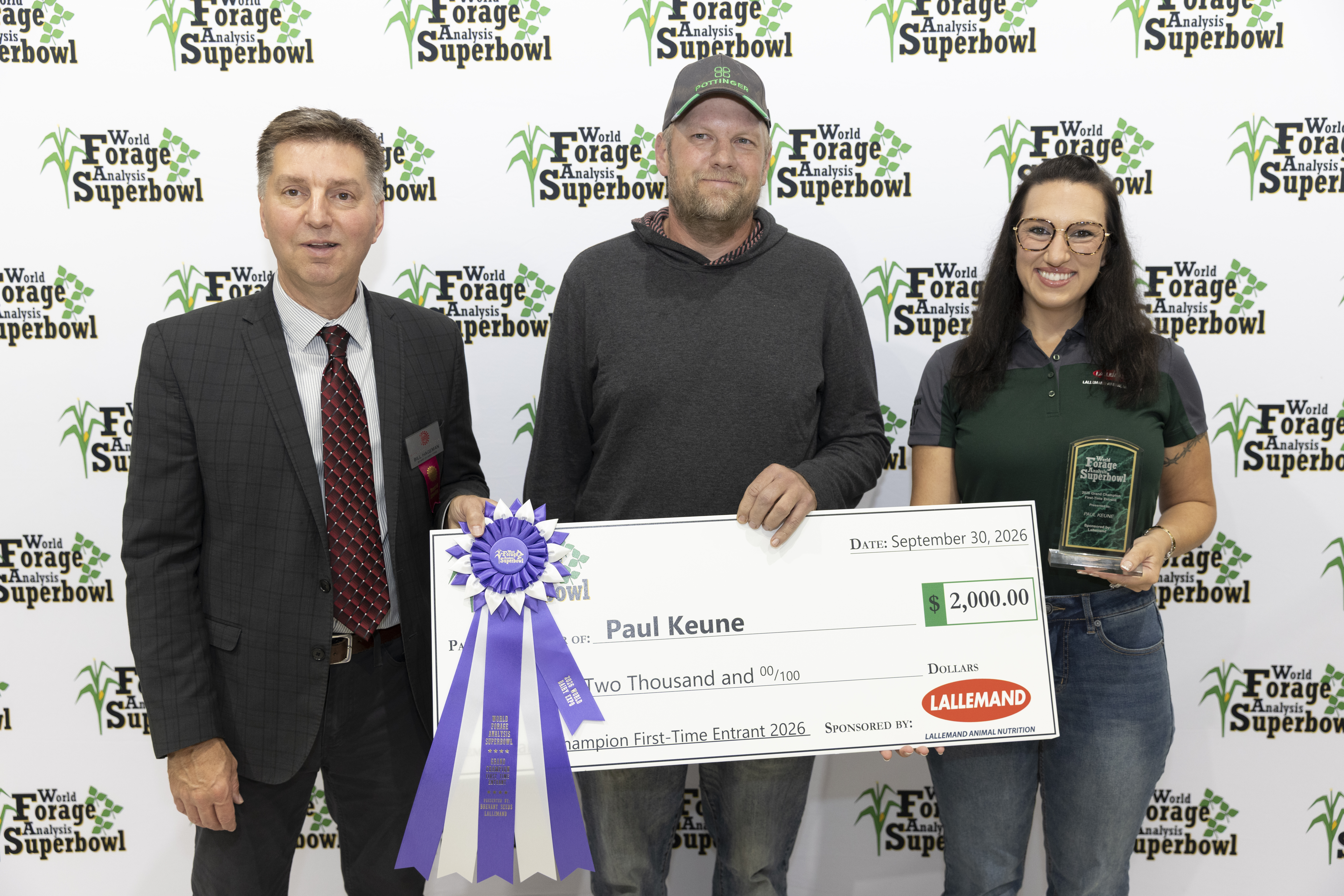 WFAS Grand Champion First-Time Entrant